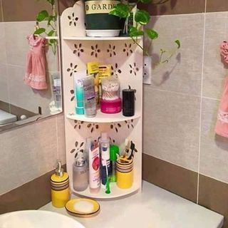 Kệ góc 3 tầng hoa văn vừa cao 60 cm ngăn cao 20cm giá sỉ​ giá bán buôn