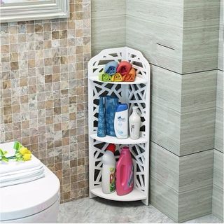 Kệ góc 3 tầng hoa văn vừa cao 60 cm ngăn cao 20cm giá sỉ​ giá bán buôn