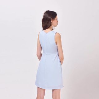 đầm voan dập ly