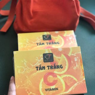 Tắm trắng Cam vitaminC