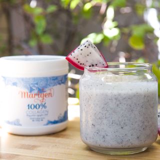 Marigen collagen giảm nếp nhănda trắng sáng Hũ Tiết Kiệm 200gr Trắng Xanh