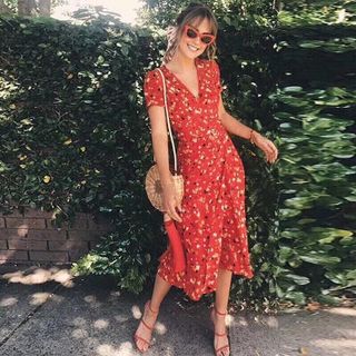 maxi hoạ tiết summer siêu sang