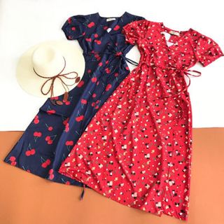 maxi hoạ tiết summer siêu sang