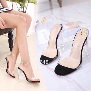 giày sandal thủy tinh