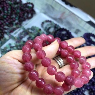 Vòng tay đá mã não khứa 10 ly - MSP 623