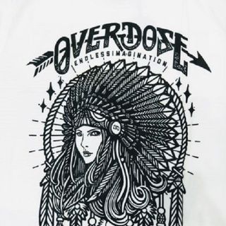 Áo thun BigSize Thái Lan in 3D mũi tên bắn ngang chữ OverDose T0203