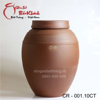 Chum sành 100l không tráng men khử aldehit