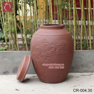 Chum sành 100l không tráng men khử aldehit