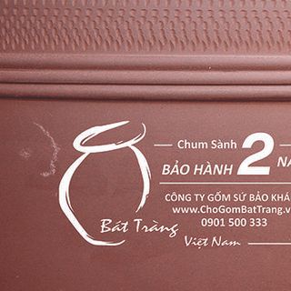 Chum sành 100l không tráng men khử aldehit