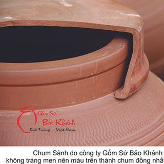 Chum sành 100l không tráng men khử aldehit