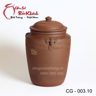 Hũ sành đựng gạo 10kg