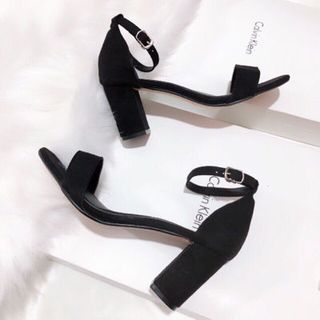 giày sandal got vuông nỉ