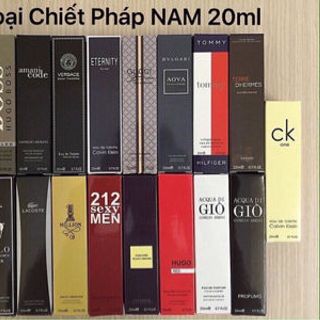 nước hoa pháp 20ml giá sỉ