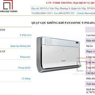 Máy lọc không khí F-PXL45A