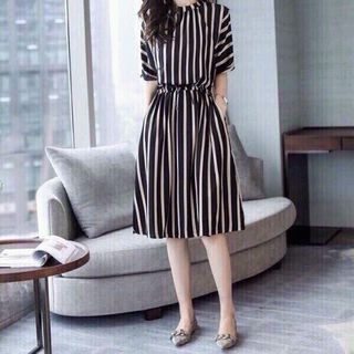 đầm buộc eo có túi