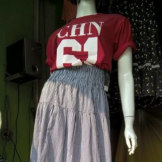 Bộ váy đầm caro bilano