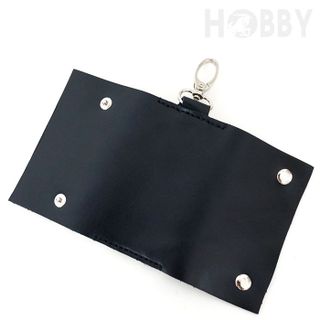 Ví Móc Khóa Handmade Tiện dụng M1140 Màu Xanh Đen Giá Sỉ