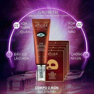 Bộ tri thảo dược thâm quầng mắt ốc sên mocha giá sỉ