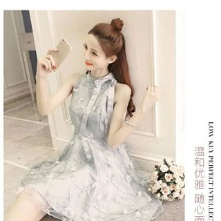ĐẦM XÒE HOA NỔI CỰC XINH Y HÌNH