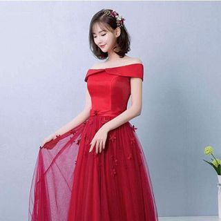ĐẦM MAXI TRỄ VAI