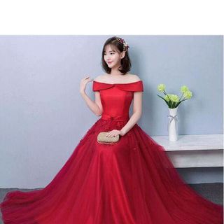 ĐẦM MAXI TRỄ VAI