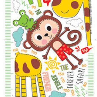 Decal Đo Chiều Cao Safari