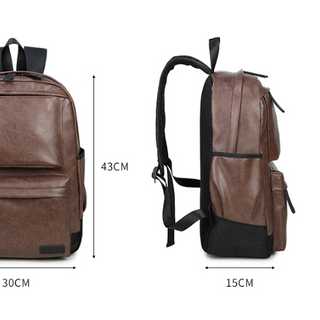 Balo Da Unisex Phong cách Hàn Quốc Xu hướng 2018