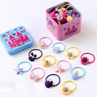 Hộp 40 Dây Cột Tóc Kitty