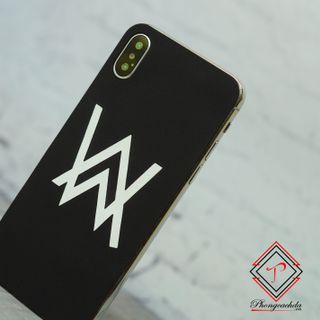 Miếng dán da điện thoại Alan Walker Trắng tất cả các dòng trên thị trường