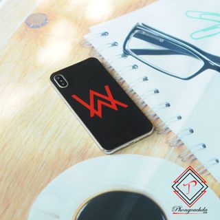 Miếng dán da điện thoại Alan Walker Đỏ tất cả các dòng trên thị trường