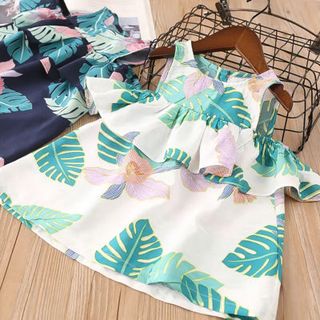 đầm trễ vai bé gái từ 1-12 tuổi