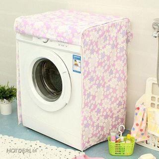 Aó Trùm Máy Giặt Cửa Trên A Satin Loại Dày