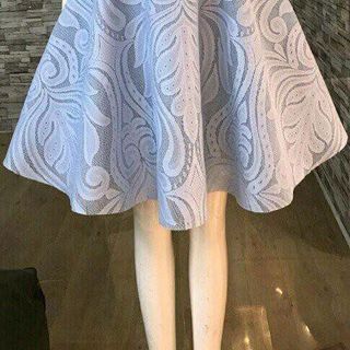 ĐẦM XÒE MÚT XỐP ĐÍNH HOA CỰC SANG