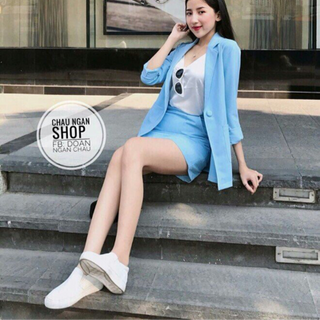 set vộ vest kèm áo bên trong - hàng thiết kế