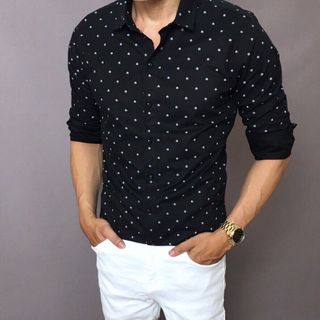 Sơ mi họa tiết