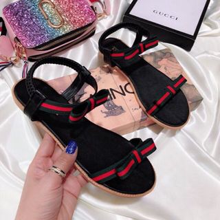giày sandal bệt nơ cute
