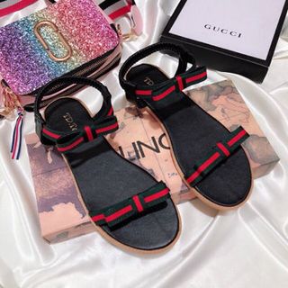 giày sandal bệt nơ cute