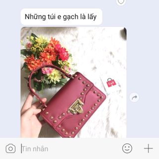 túi khóa gỗ cực xinh