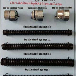 ống kẽm đàn hồi bọc nhựa ống ruột gà luồn dây cáp điện