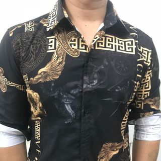 Áo sơ mi nam in họa tiết P50