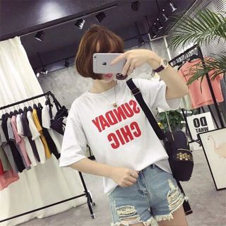 Áo thun tay lỡ và Áo xẻ tà