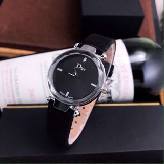 đồng hồ da lộn nữ