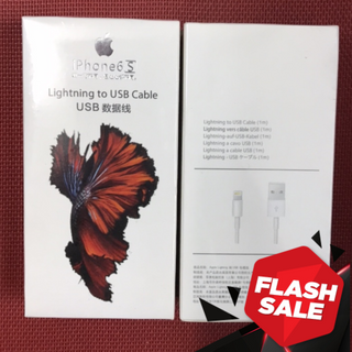 Cáp sạc iphone 6S cá chép đỏ –box lớn nguyên seal