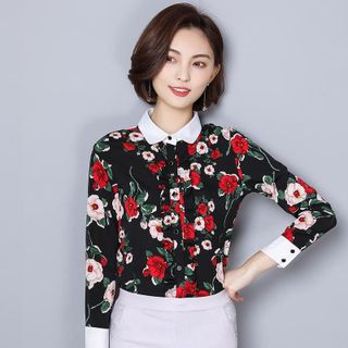 Áo Sơ Mi Hàn Quốc Đen