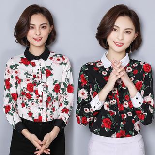 Áo Sơ Mi Hàn Quốc Đen