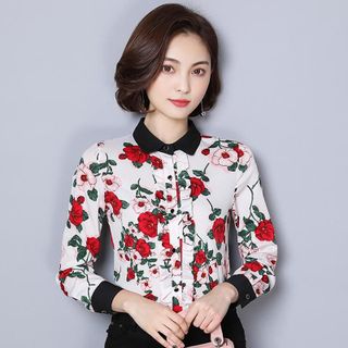 Áo Sơ Mi Hàn Quốc Trắng