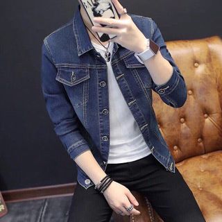 Áo khoác jeans nam -