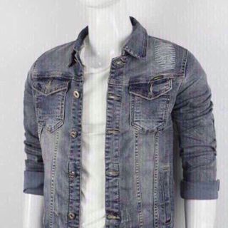 Áo khoác jeans nam -