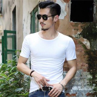 Áo thun nam trơn cotton ATT1