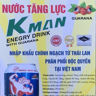 Nước tăng lực Kman